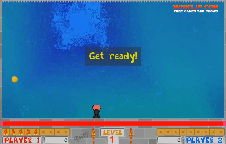 버블-트러블-플래시게임-시작-화면