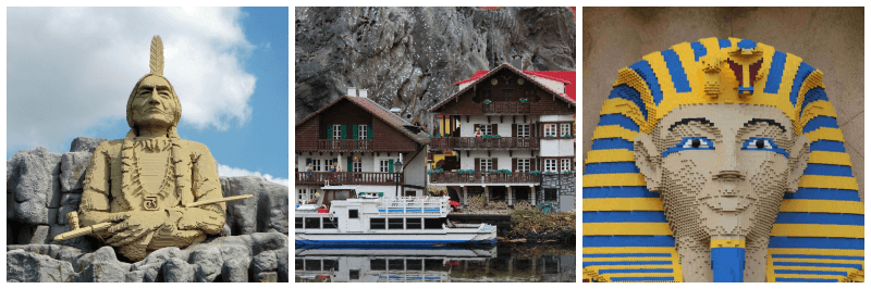 빌룬트 레고랜드 풍경 사진 3개