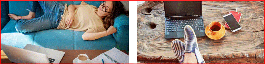 “일과 쉼의 경계가 허물어진 시간,
소파 위에서의 여유도, 자연 속에서의 집중도
모두 나만의 방식으로 일하는 프리랜서의 하루.”