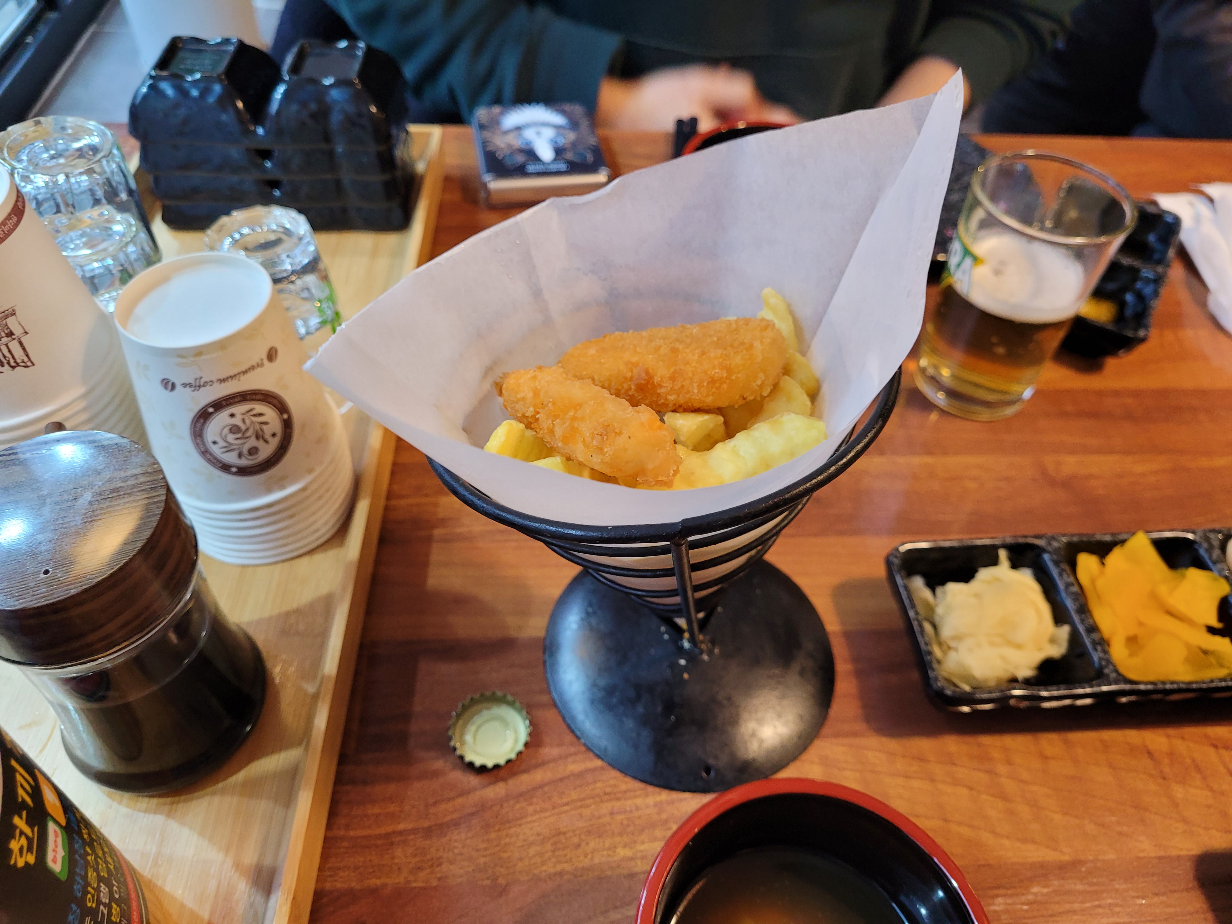 감자튀김과 너겟