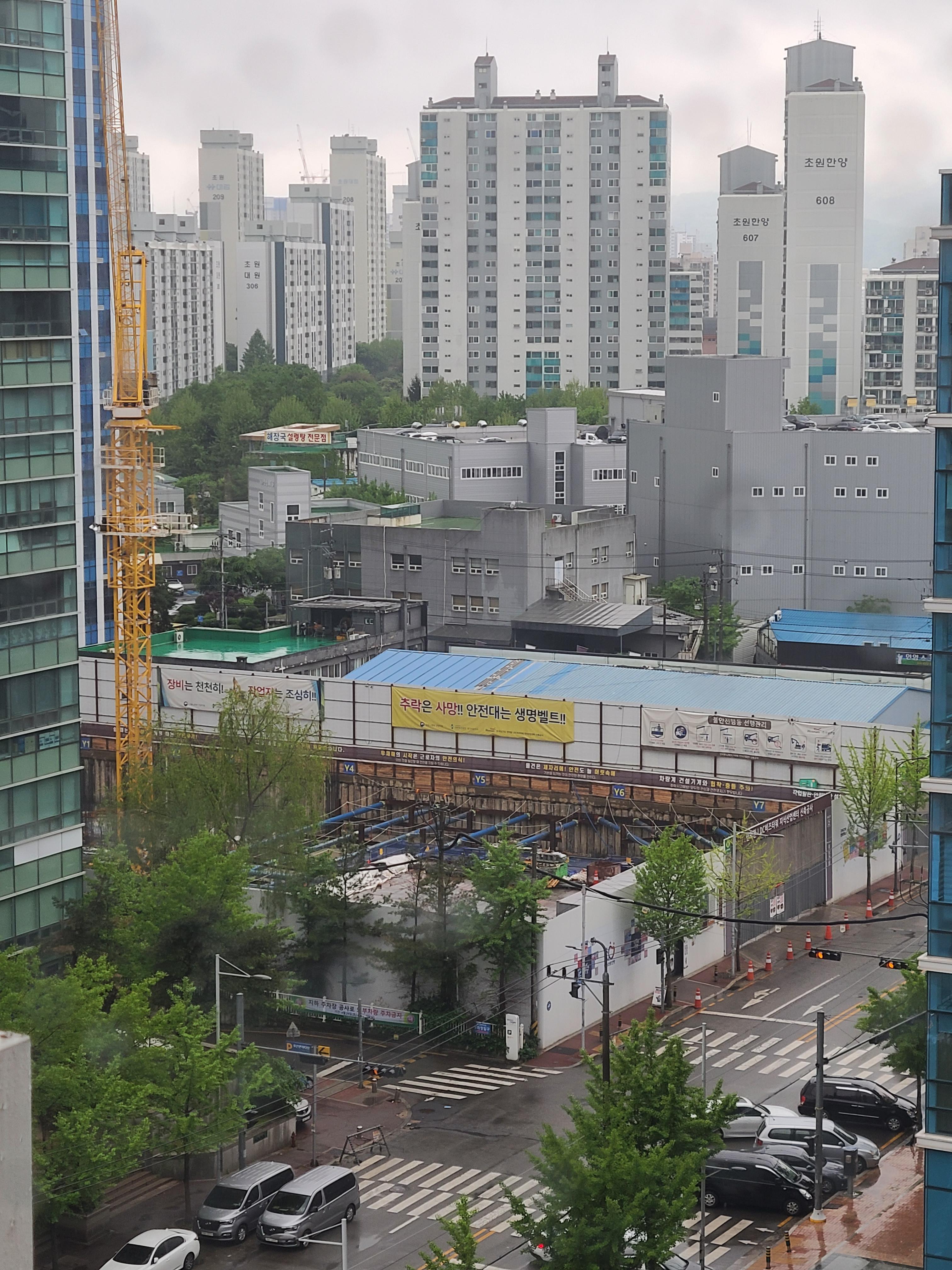 인덕원 LDC비즈타워 공사현장4