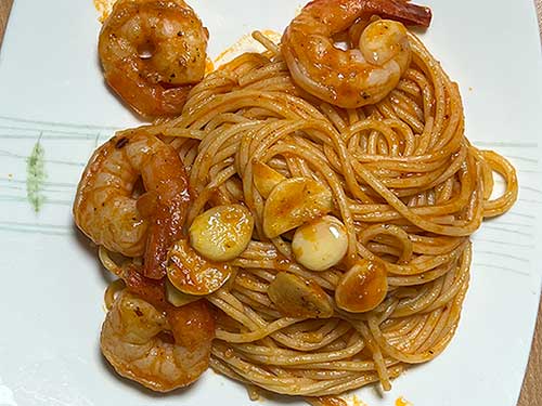 토마토 새우 스파게티 초간단 레시피