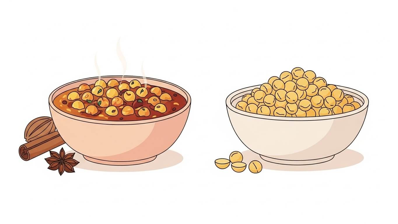 인도&middot;남아시아 &ndash; 차나 마살라, 찬나 달, 병아리콩 튀김