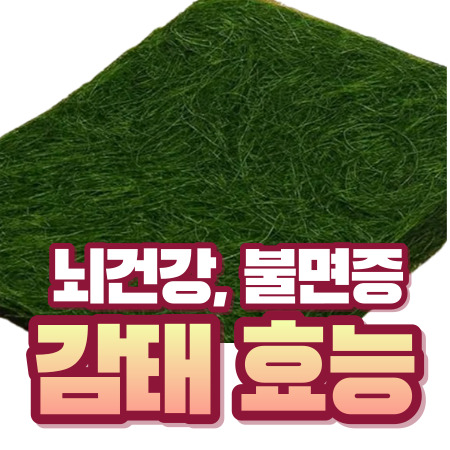 감태 효능