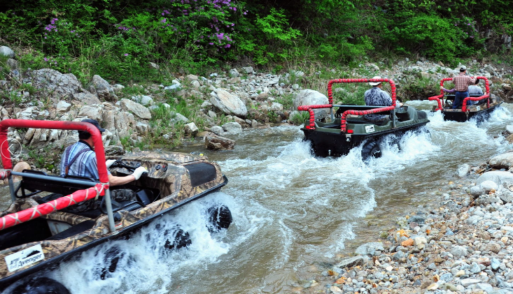  강원 인제 수륙 양용차 체험 정보 안내