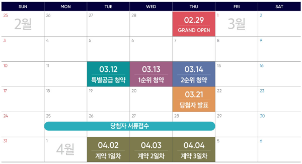 분양일정