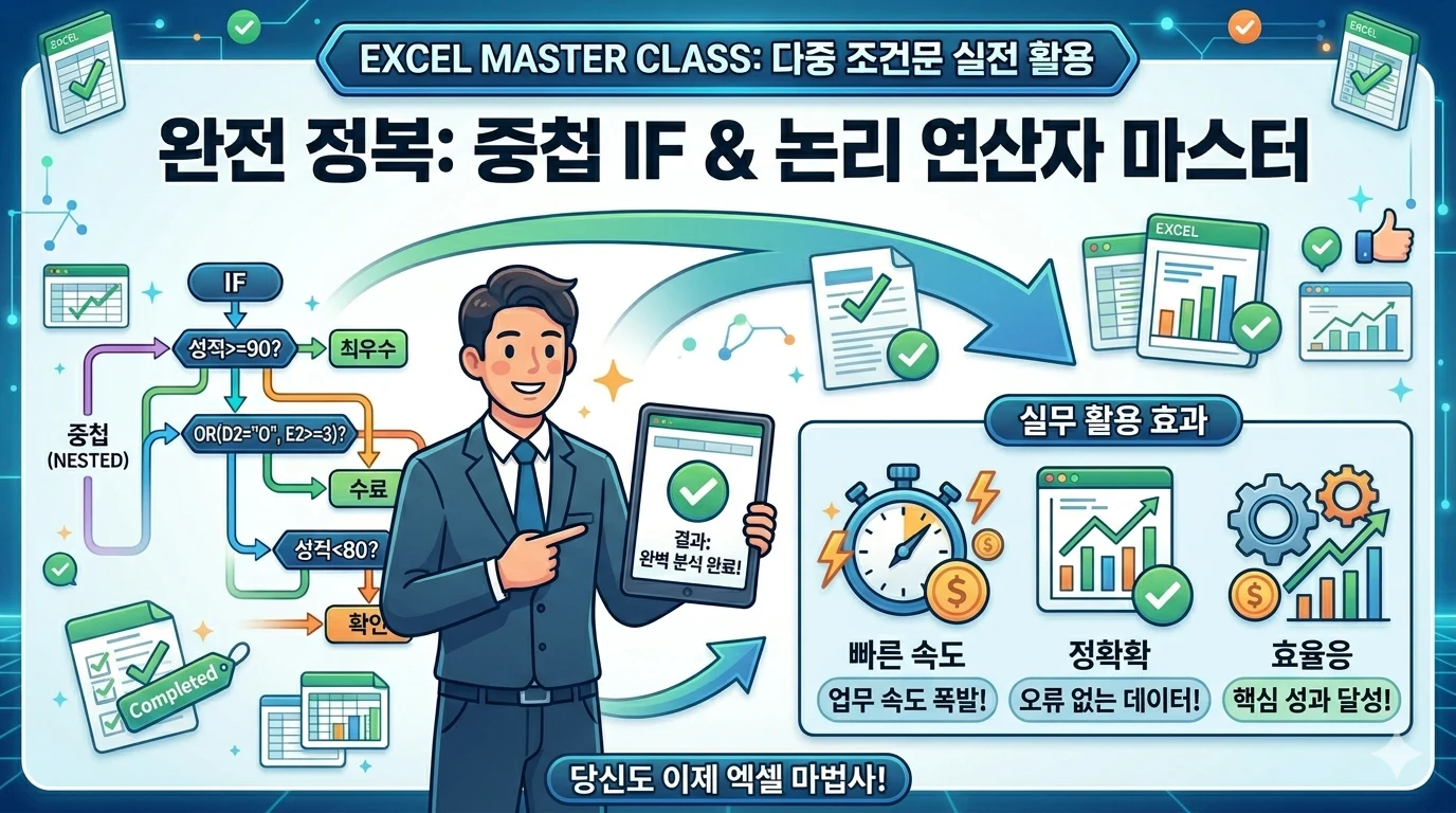 엑셀_IF함수_중첩IF