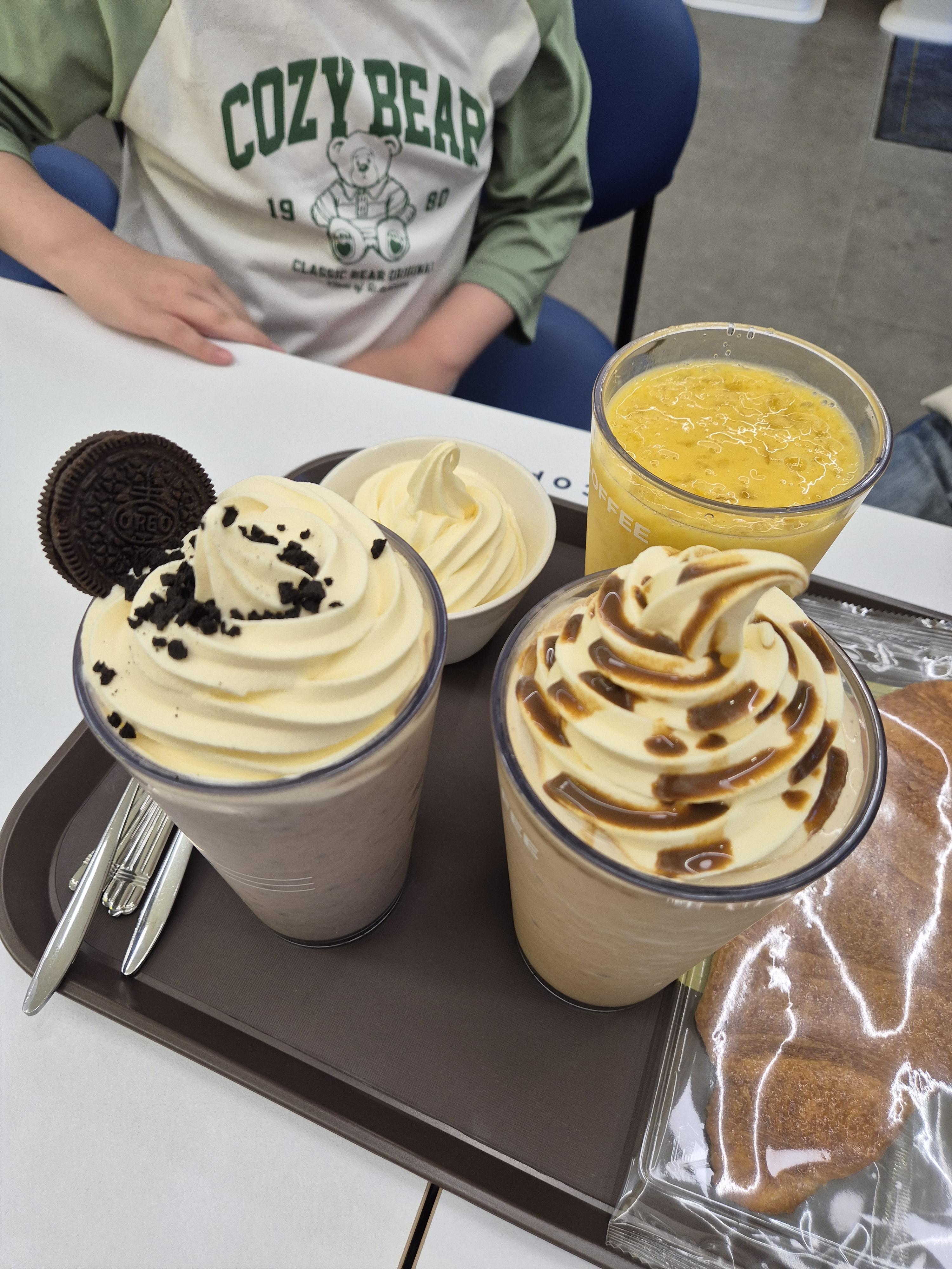 교촌동 빽다방 주문한 메뉴 등장!