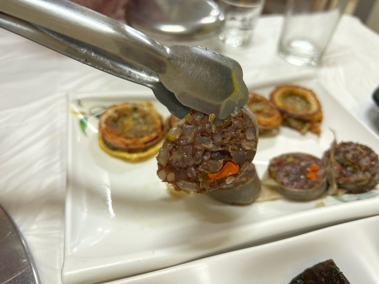 속초 무지개숯불생선구이