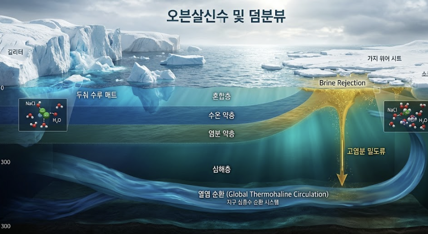 지구의 거대한 소금 창고, 바다가 짠 과학적 이유와 밀도가 만드는 물길의 비밀