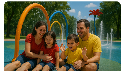 서울 강서구 도심 물놀이터(예약제, 무료, 안전)