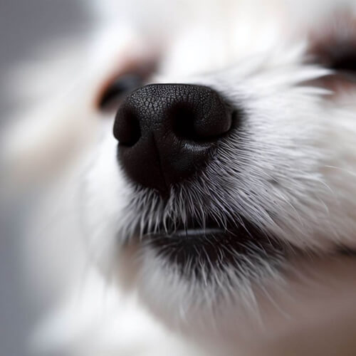 강아지 코 갈라짐