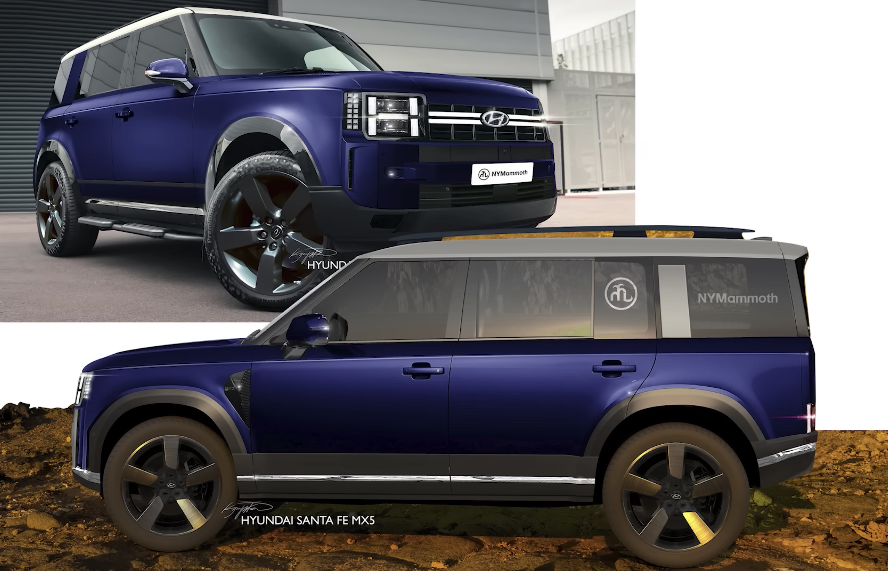 현대 싼타페 풀체인지 MX5 예상도 출시일 가격