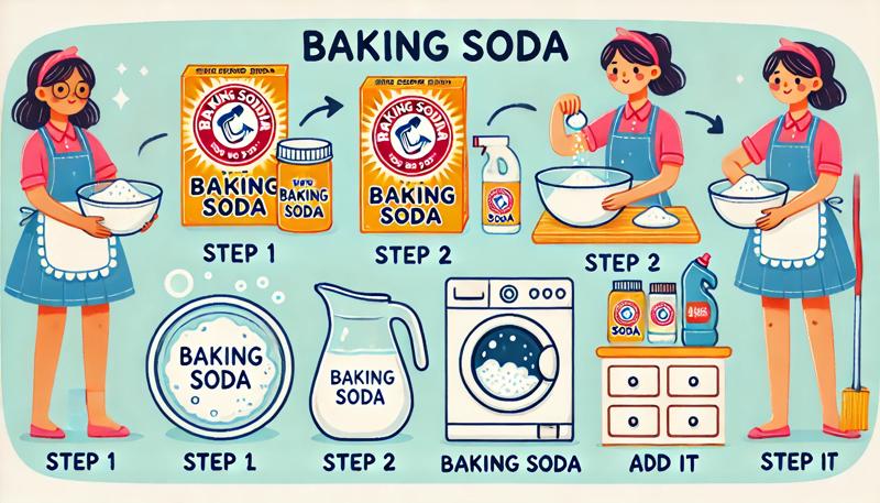 베이킹소다, 그냥 세제 대체제가 아니에요 - 생활 전반을 바꾸는 친환경 만능템!