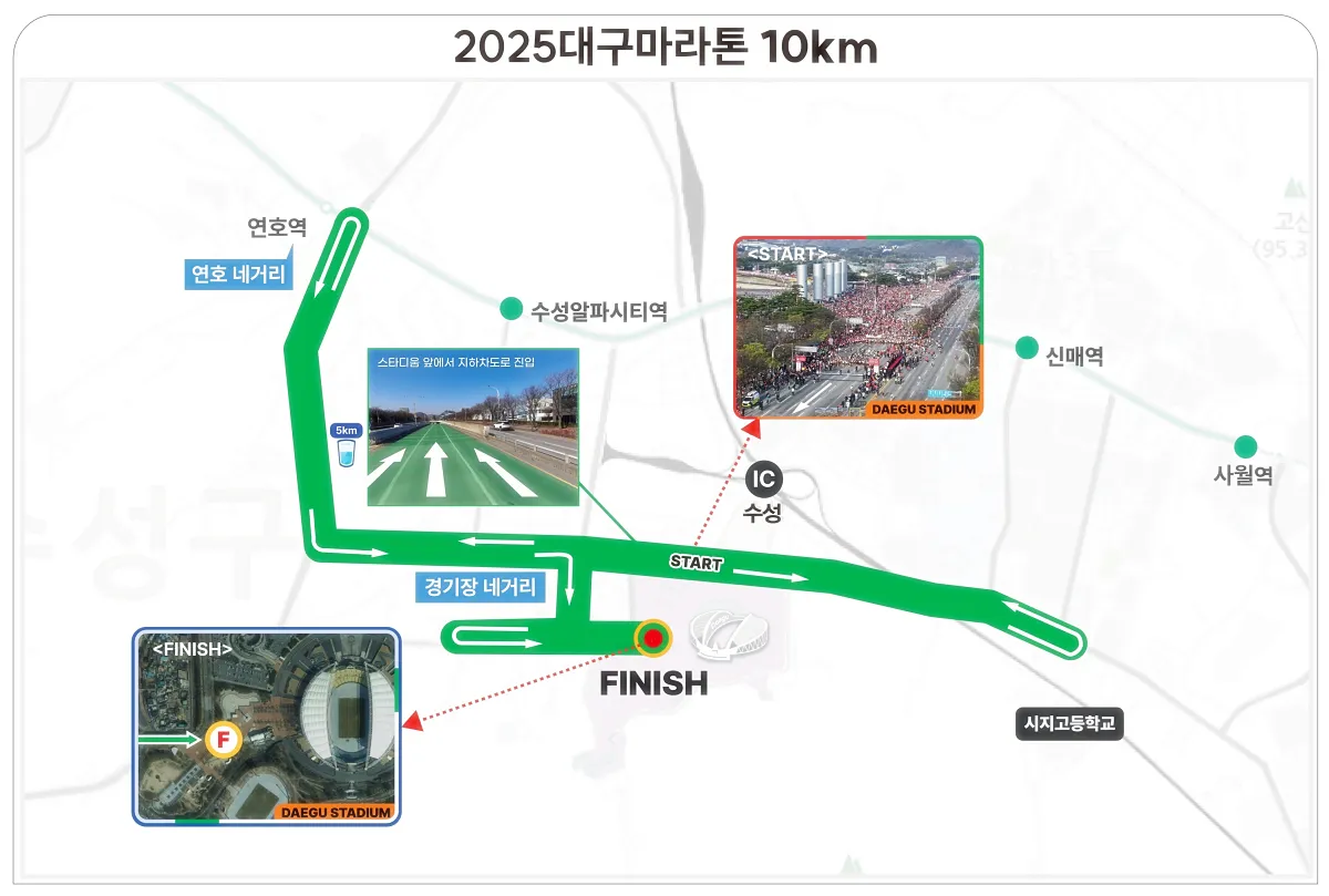 2025-대구마라톤-10km코스안내