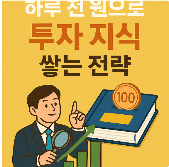 하루 천 원으로 투자 지식 쌓는 전략