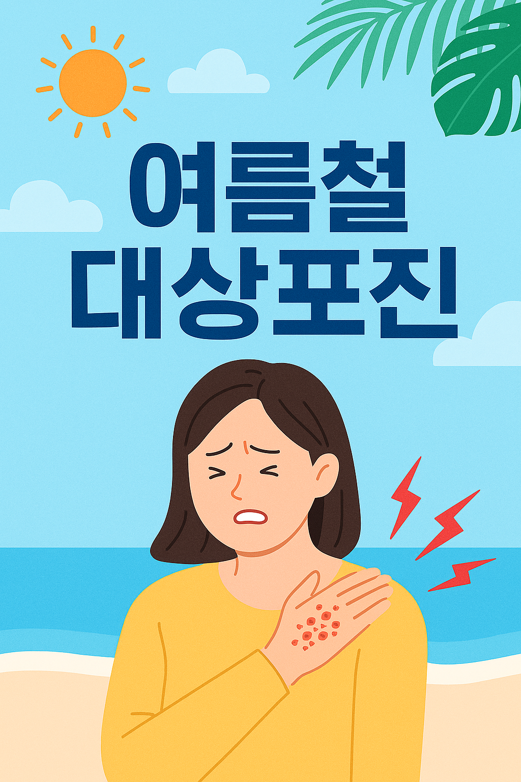 여름철 대상포진 면역력이 낮을수록 위험한 이유