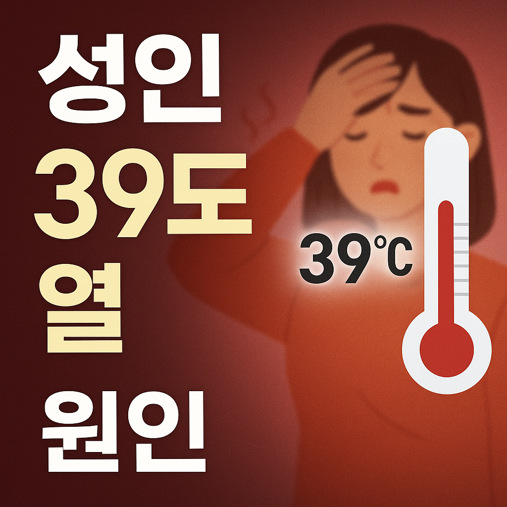 성인 39도 열