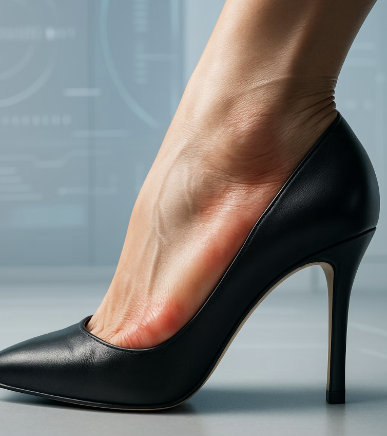 최악의 선택 2: 발을 혹사시키는 하이힐