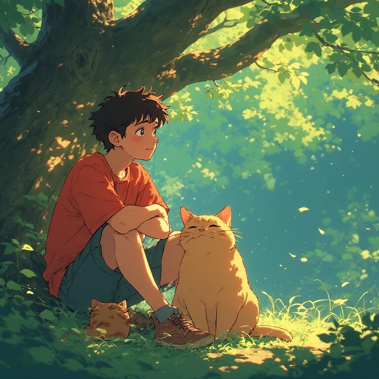 심리적 위안 관련 일러스트