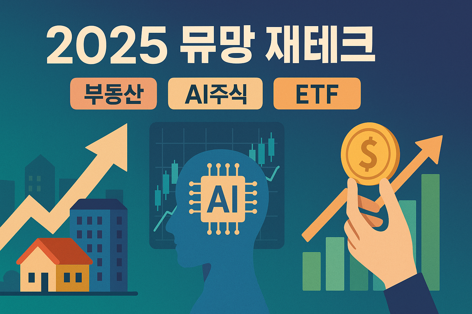 2025 유망 재테크 (부동산, AI주식, ETF)