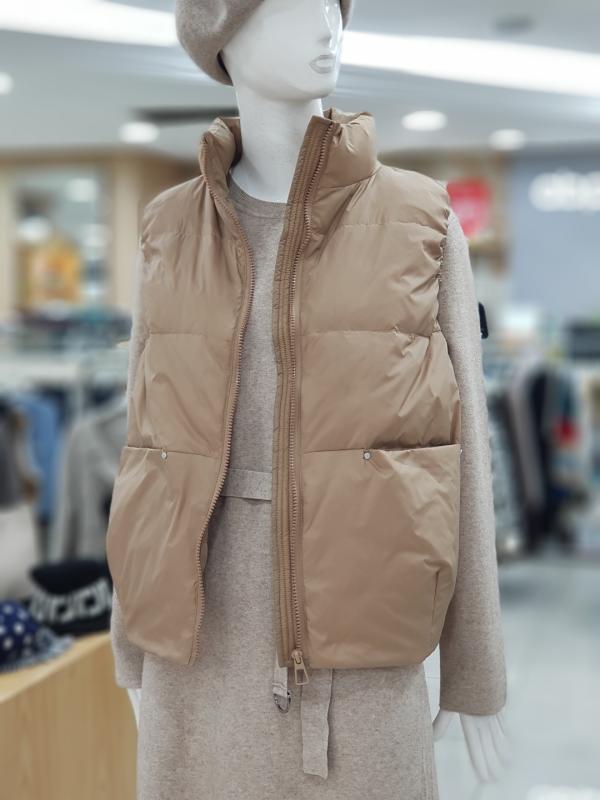 ab.f.z 블링블링 집업 덕 다운 패딩 조끼 AFV4QV37J