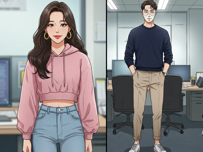 가면 쓴 동료, 어두운 특질, 차가운 눈빛, 직장 내 가면