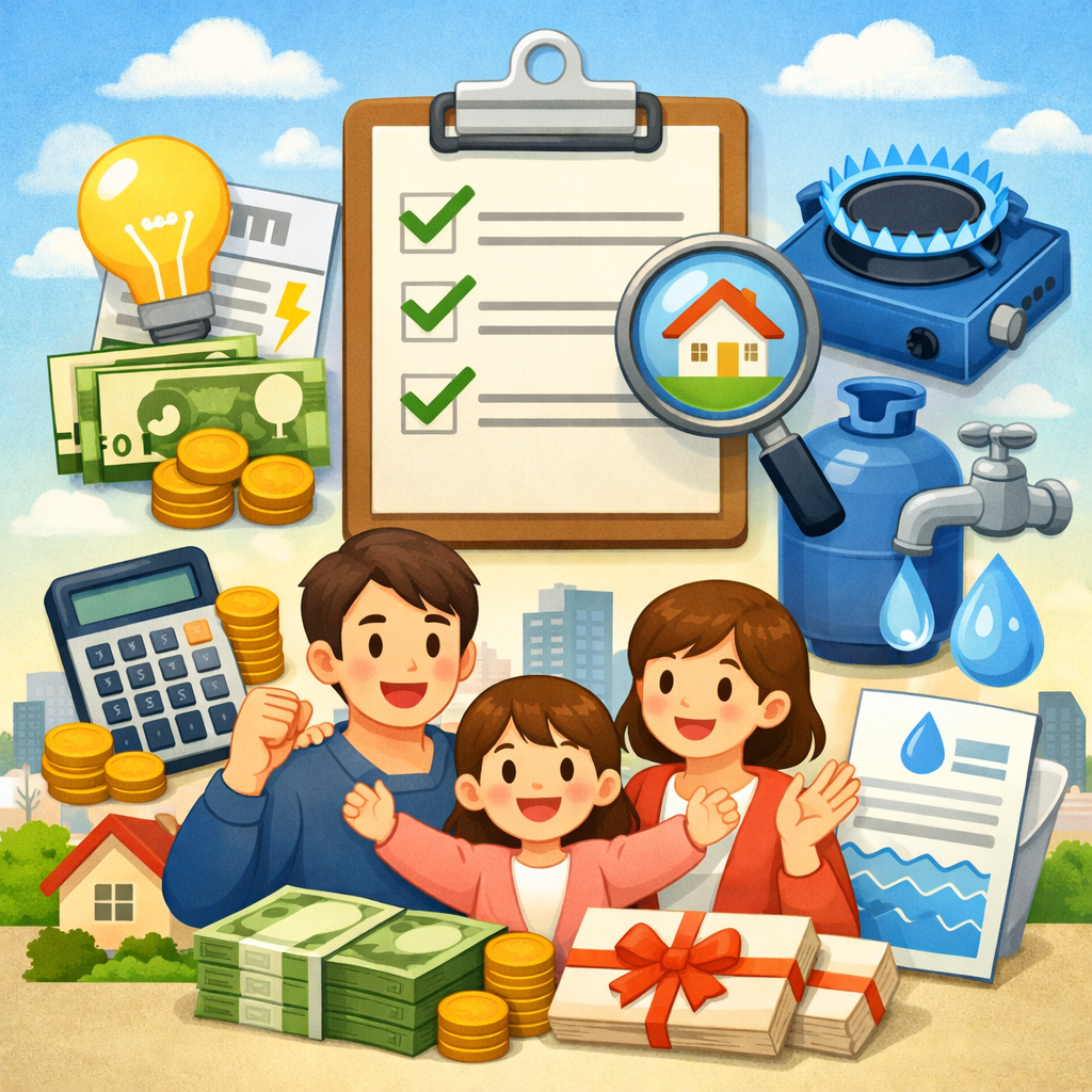 공과금 바우처 신청방법 총정리｜전기&middot;가스&middot;수도 지원금 자격조건 한눈에 관련 사진
