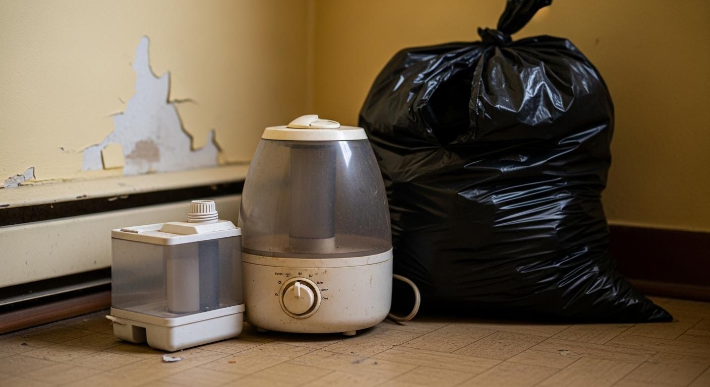 가습기 버리기 아파트