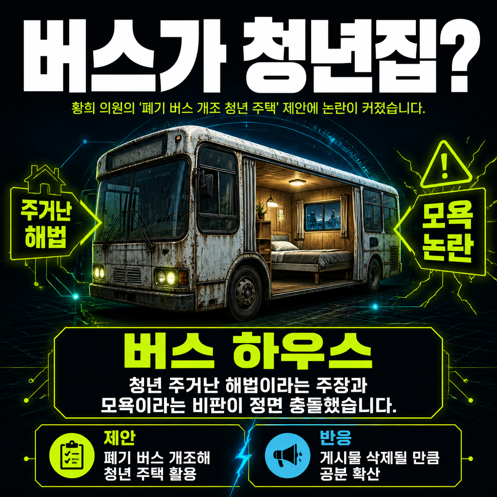 버스가 청년집?