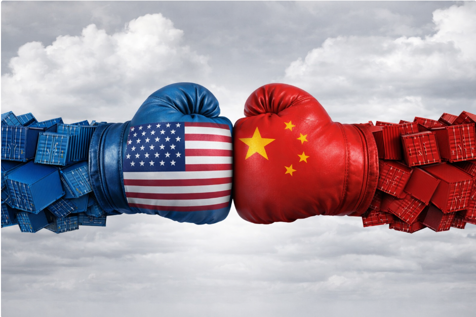 미국 vs 중국 관세정책 관련 사진