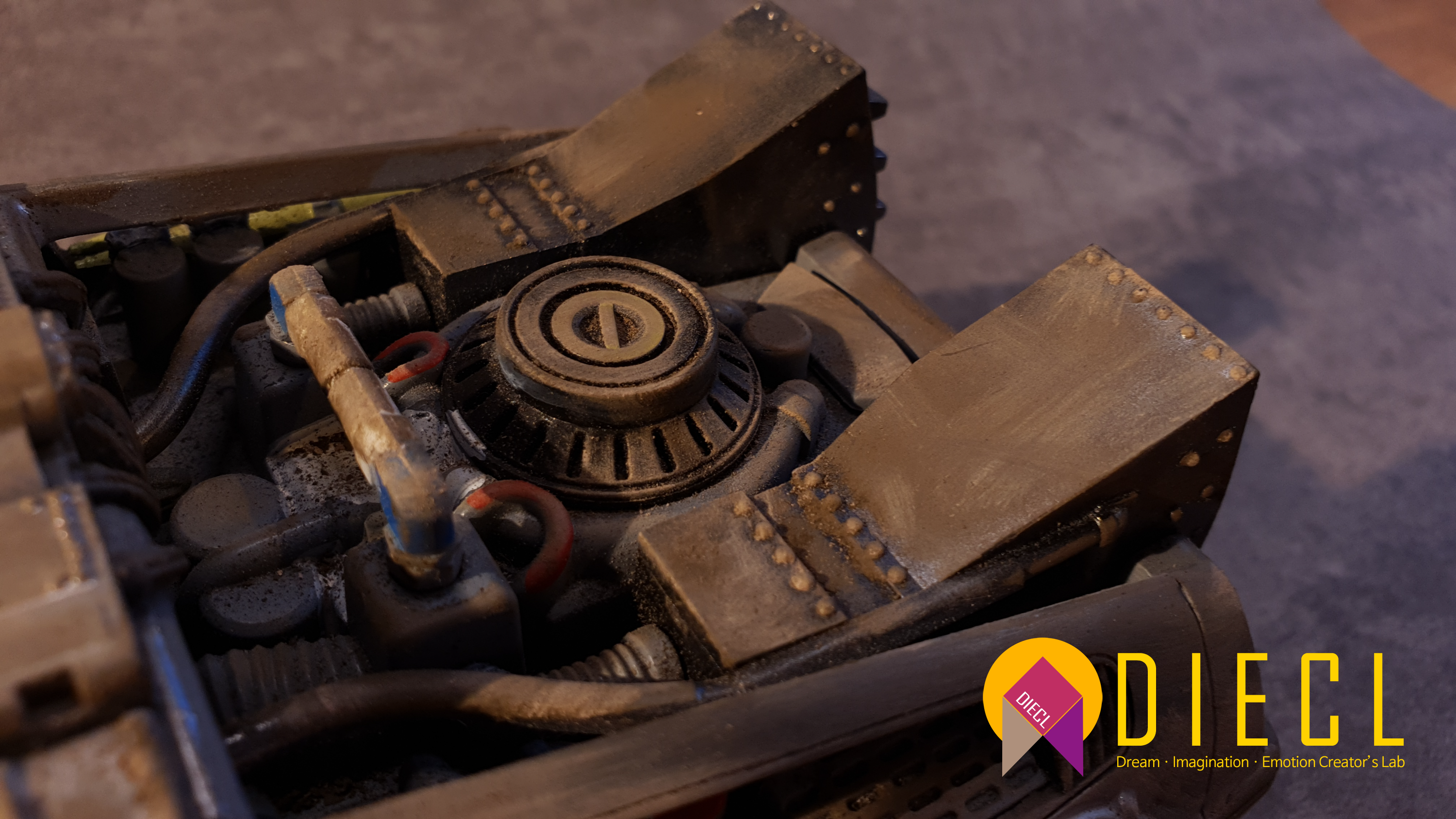 NECA Delorean, Back to the future, BTTF, Polishing, Detail Up, 백투더퓨처, 드로리안, 웨더링, Weathering, 타미야 에나멜