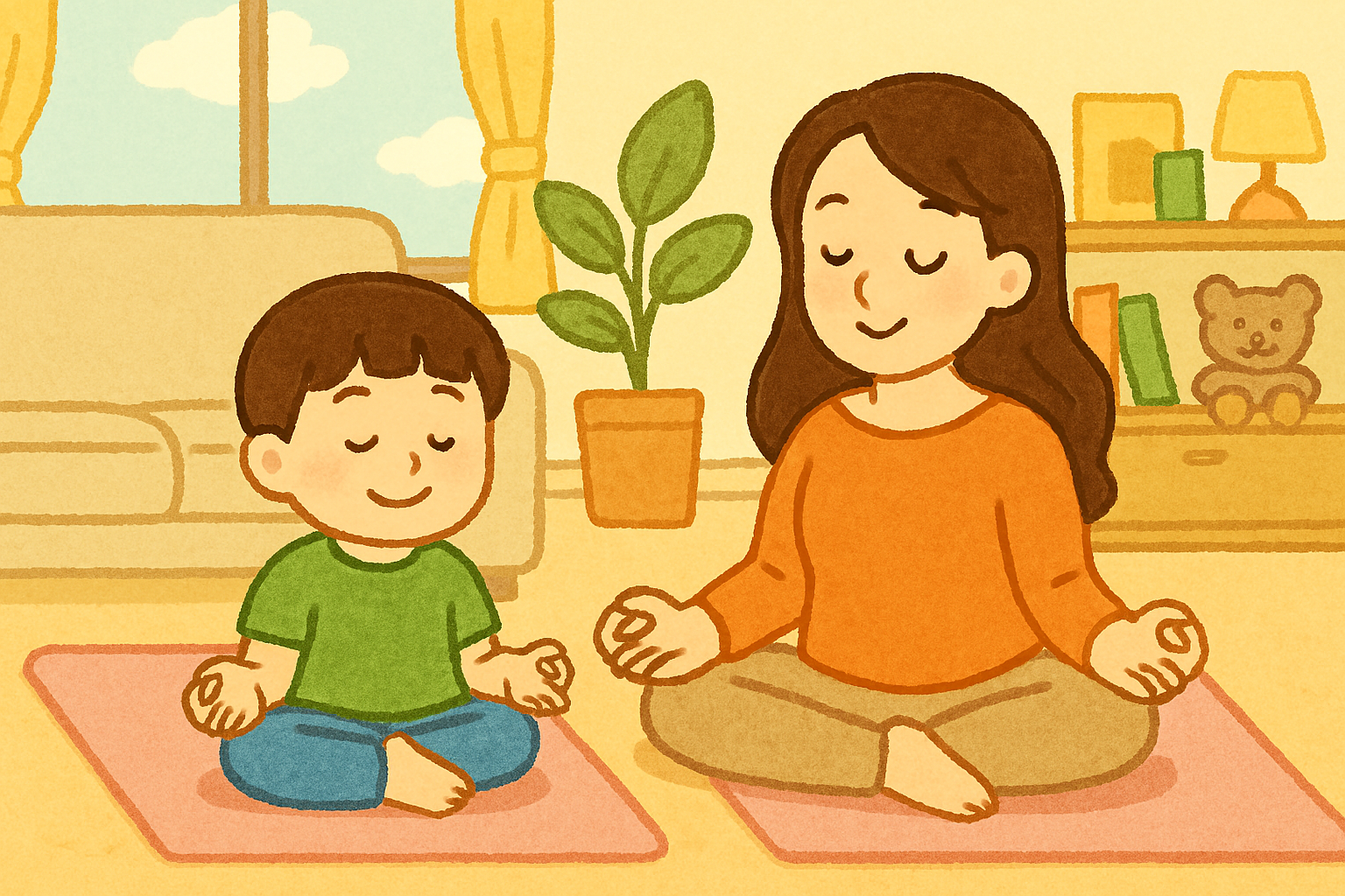 아이와 함께하는 하루 5분 집중력 훈련 &amp; 명상