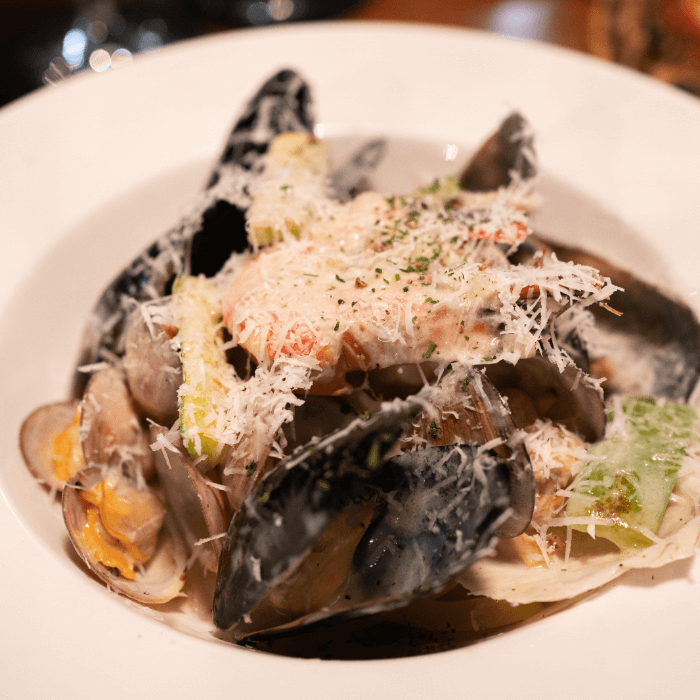 해산물-크림파스타