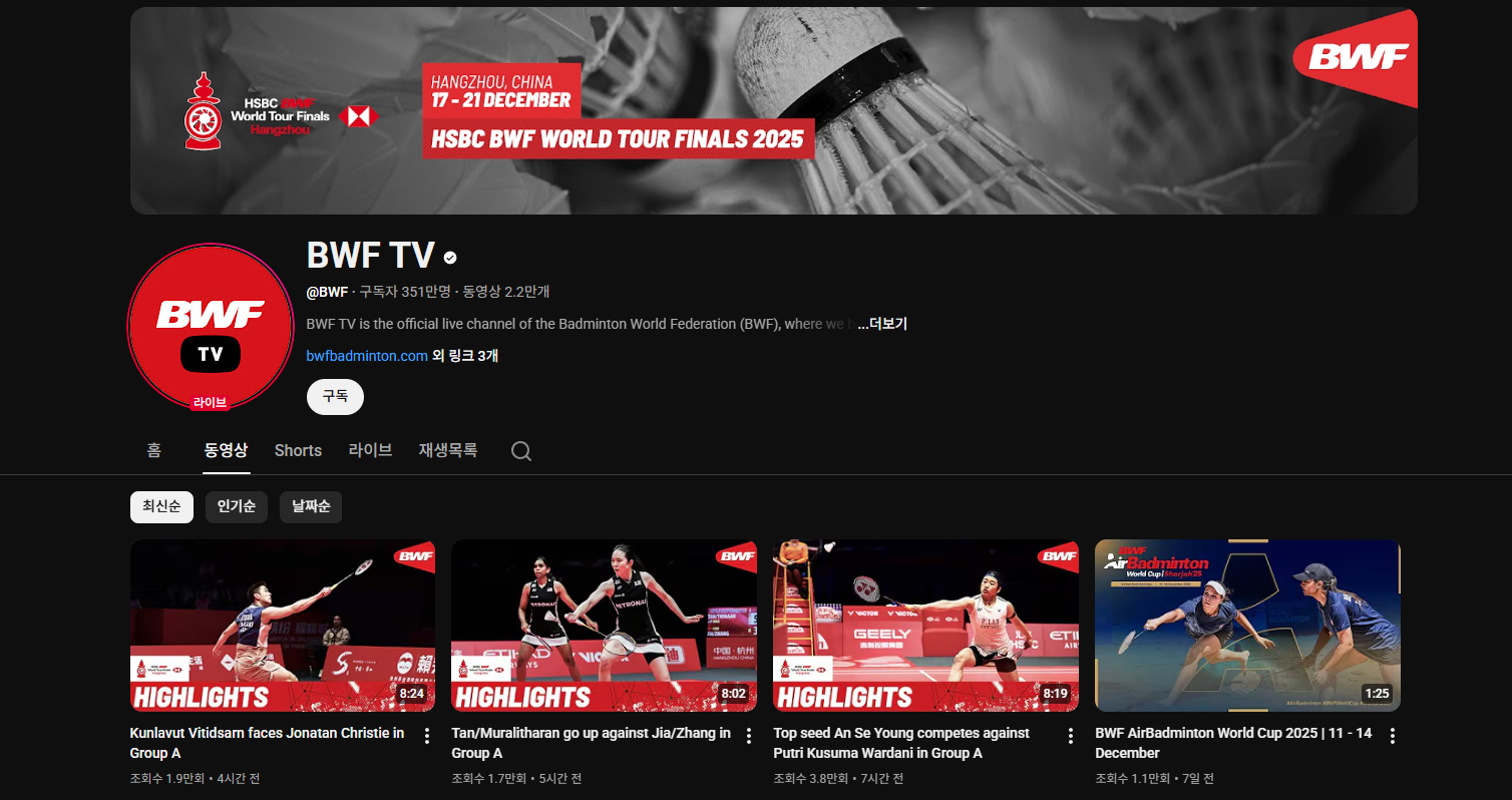 안세영 배드민턴