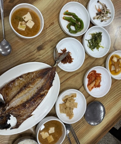 간고등어정식