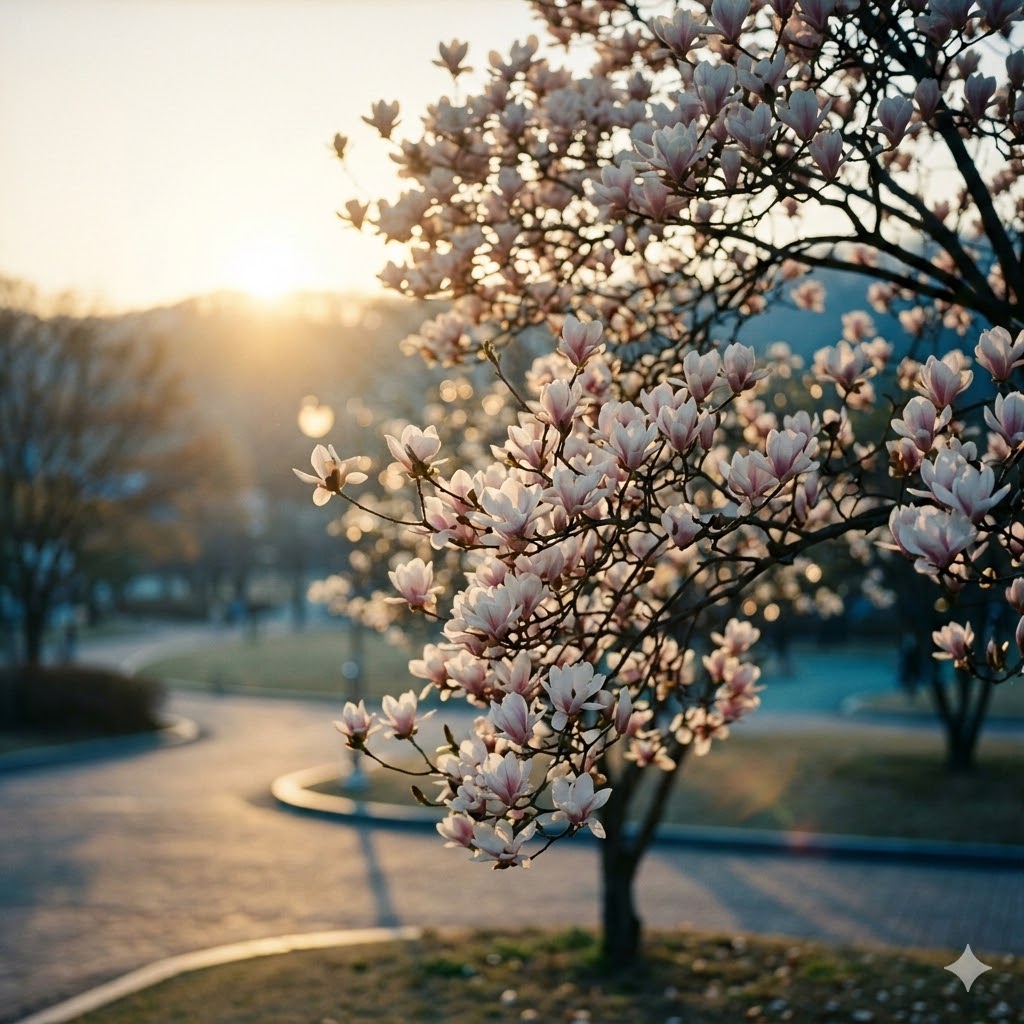 전국 목련 개화 시기 및 명소