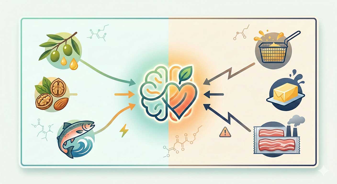좋은 지방 vs 나쁜 지방: 건강한 식단을 위한 지방 이해하기