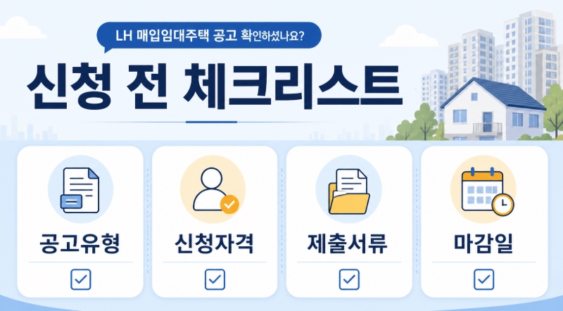 2026 LH매입임대공고 총정리! 특화형 매입임대 1000가구 공모 대상·접수기간·신청방법