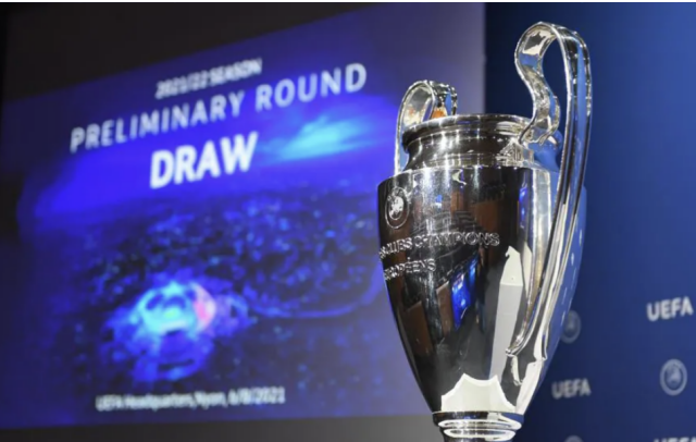 UEFA 챔피언스리그 8강 대진표 조추첨
