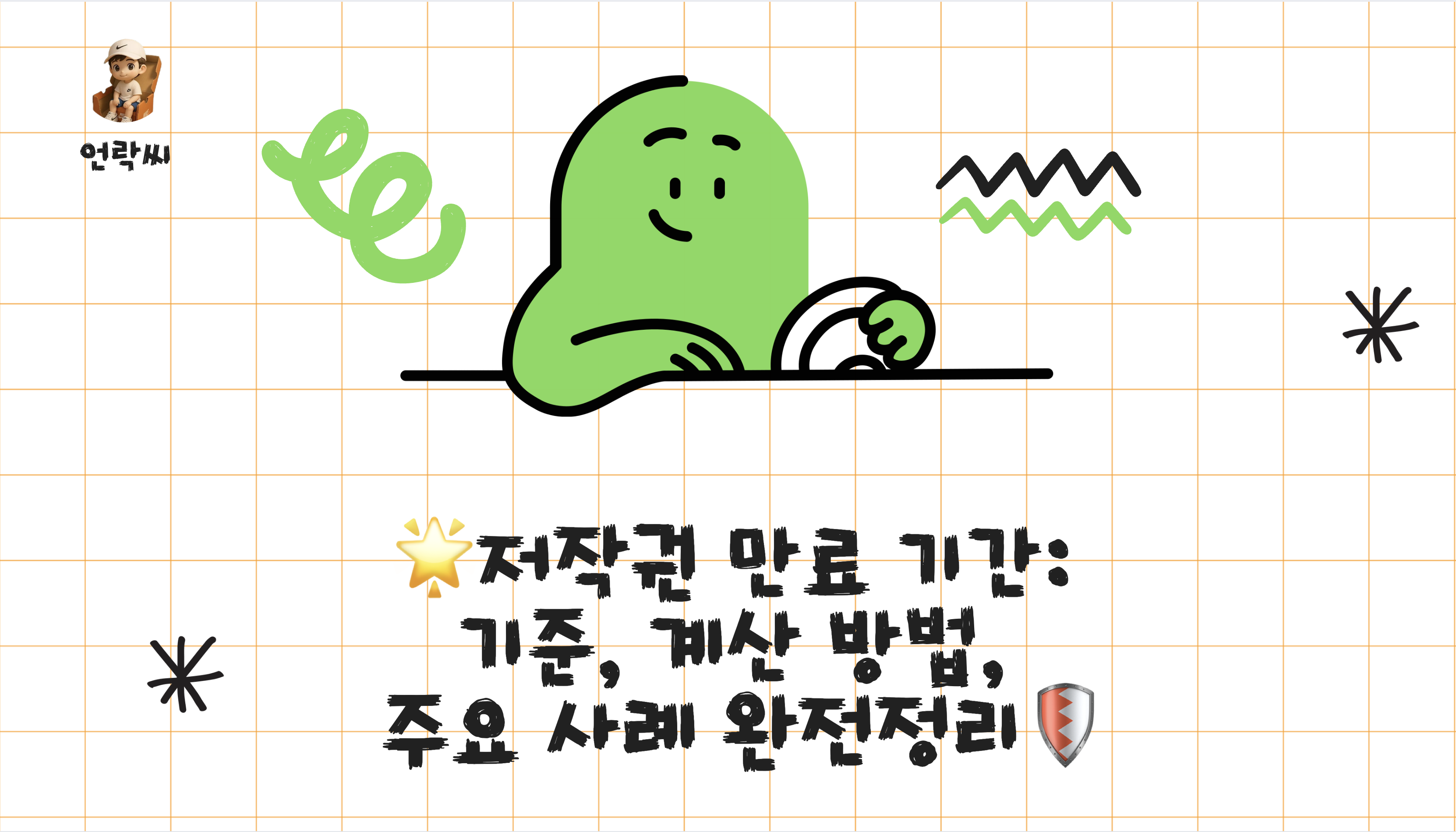 저작권 만료 기간: 기준, 계산 방법, 주요 사례 완전정리