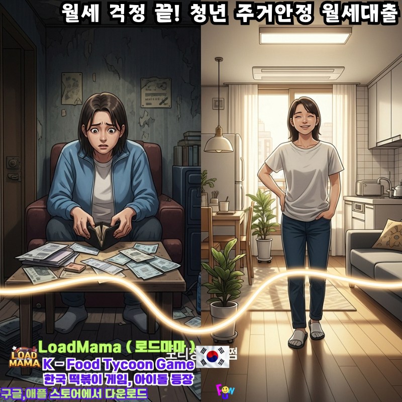 월세 걱정 끝! 청년 주거안정 월세대출