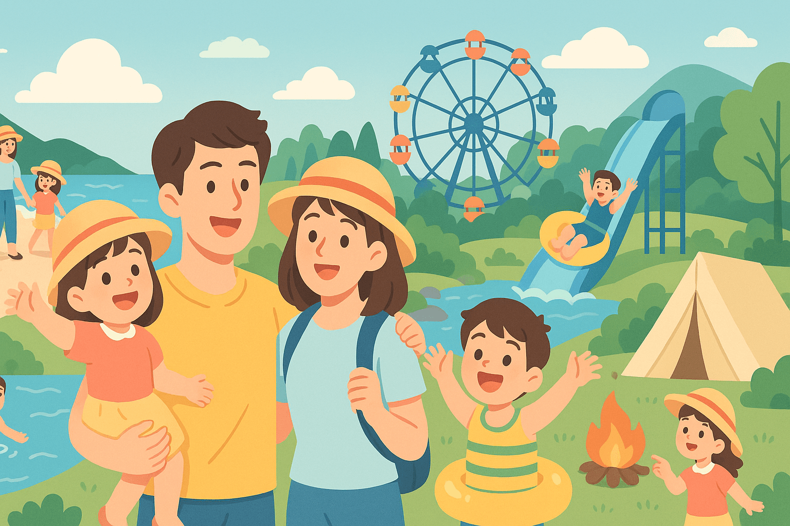 가족과 아이가 함께 즐기는 국내 여름 휴가지 베스트 5