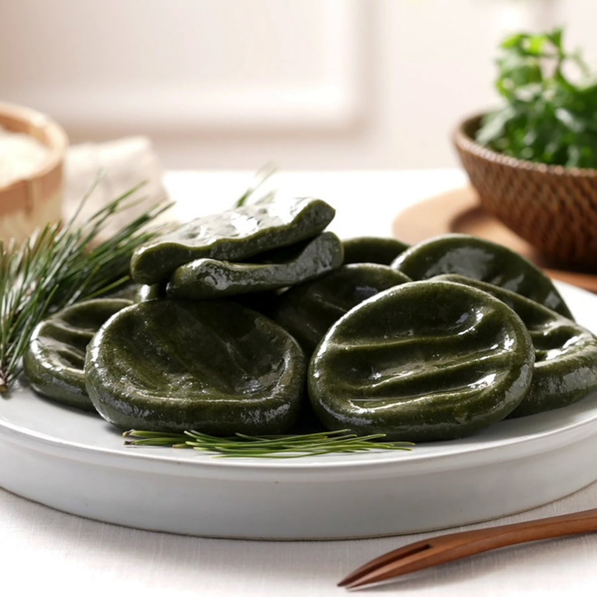 쑥개떡