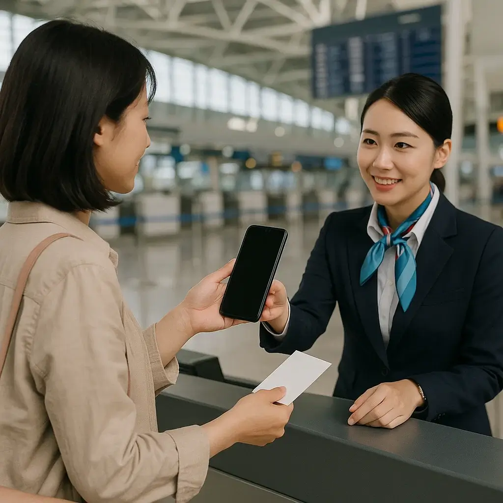 모바일 주민등록증 발급 방법 설명 화면