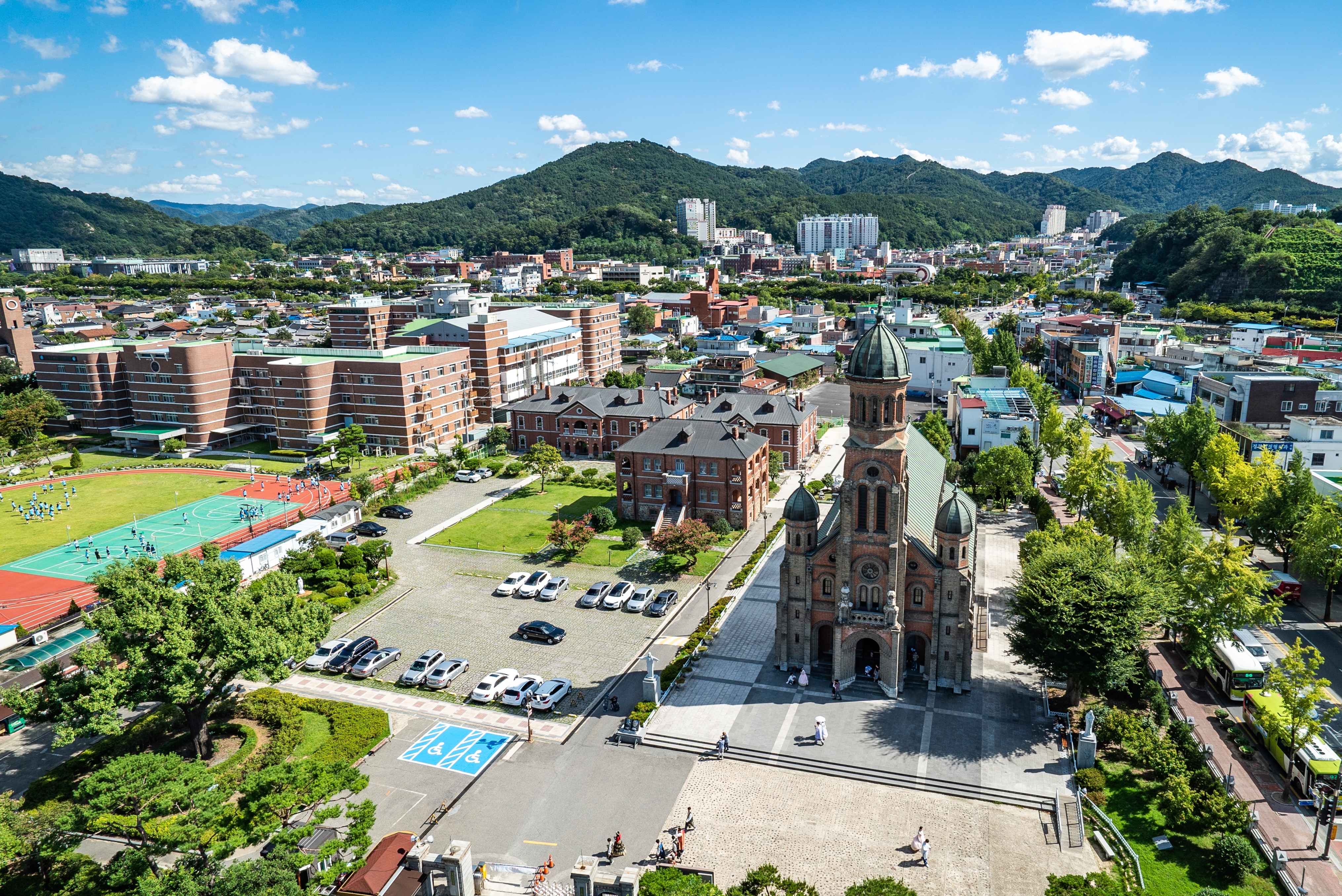 전동성단 전경