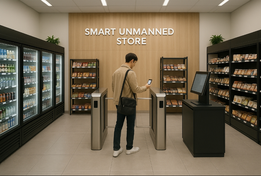 스마트 무인매장 관련 사진