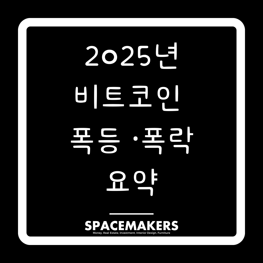 2025년 비트코인 폭등 폭락 리뷰