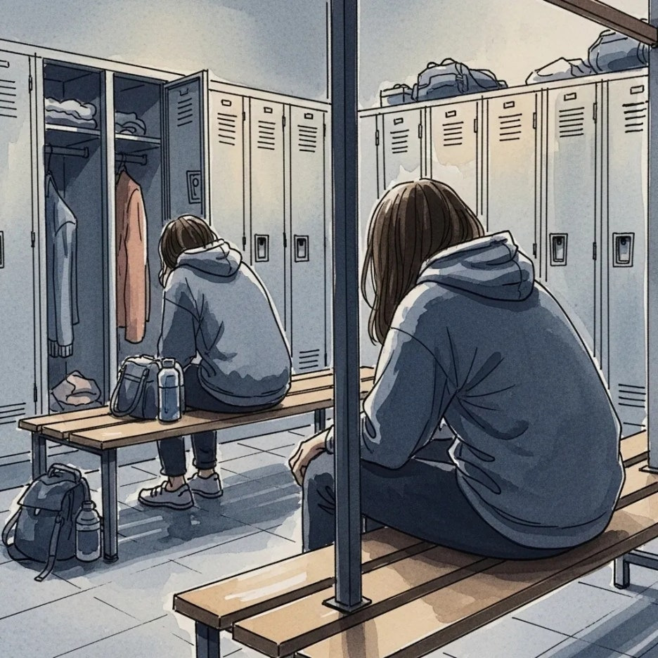 깊은 생각에 잠긴 조종사들의 모습