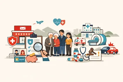 우체국 실손보험 가입조건과 보장 범위를 비교하는 장면8